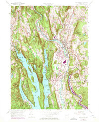 New Milford 1955 topographic map thumbnail