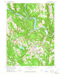 Newtown 1963 topographic map thumbnail