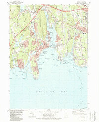 Niantic 1983 topographic map thumbnail