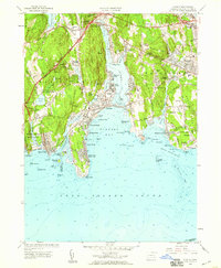 Niantic 1958 topographic map thumbnail