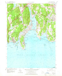 Niantic 1958 topographic map thumbnail