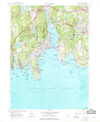 Niantic 1958 topographic map thumbnail
