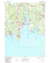 Niantic 1983 topographic map preview