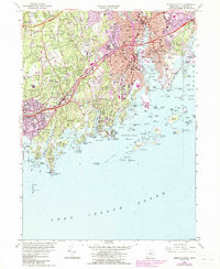 Norwalk South 1960 topographic map thumbnail