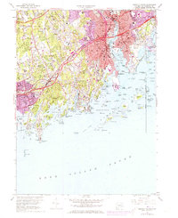 Norwalk South 1960 topographic map thumbnail