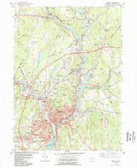Norwich 1983 topographic map thumbnail