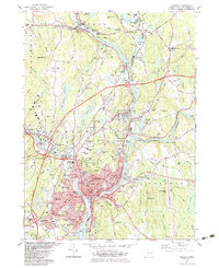 Norwich 1983 topographic map thumbnail