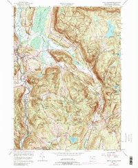 South Canaan 1956 topographic map thumbnail