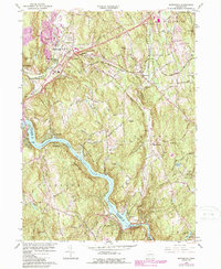 Southbury 1964 topographic map thumbnail