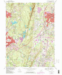 Southington 1968 topographic map thumbnail