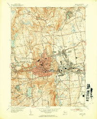 Bristol 1953 topographic map thumbnail