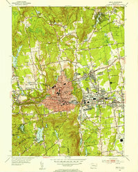 Bristol 1953 topographic map thumbnail