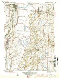 Broad Brook 1944 topographic map thumbnail