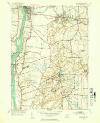 Broad Brook 1953 topographic map thumbnail