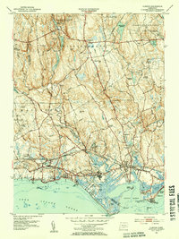 Clinton 1951 topographic map thumbnail
