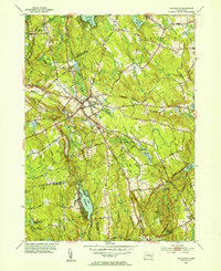 Colchester 1953 topographic map thumbnail