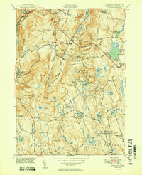 Cornwall 1950 topographic map thumbnail