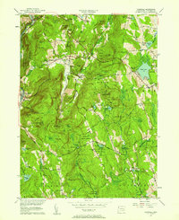 Cornwall 1956 topographic map thumbnail