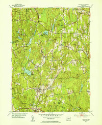 Eastford 1953 topographic map thumbnail