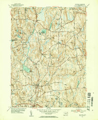 Eastford 1953 topographic map thumbnail