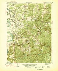 Glastonbury 1946 topographic map thumbnail
