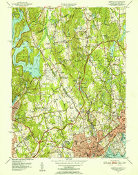 Glenville 1951 topographic map thumbnail