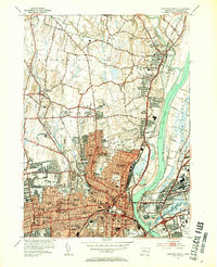 Hartford North 1952 topographic map thumbnail