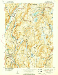 Kent 1950 topographic map preview