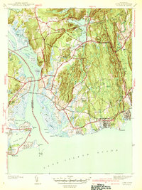 Lyme 1941 topographic map thumbnail