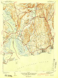 Lyme 1941 topographic map thumbnail