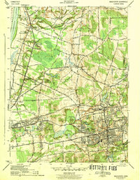 Manchester 1944 topographic map thumbnail