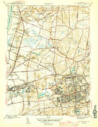 Manchester 1944 topographic map thumbnail
