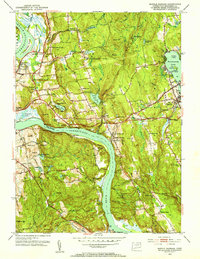 Middle Haddam 1952 topographic map thumbnail
