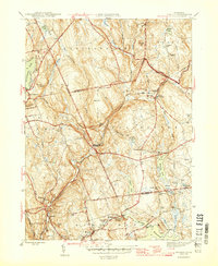 Moodus 1946 topographic map thumbnail