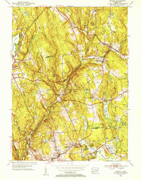 Moodus 1952 topographic map thumbnail
