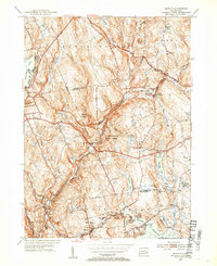 Moodus 1952 topographic map thumbnail