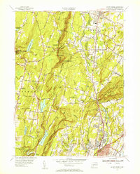 Mount Carmel 1954 topographic map thumbnail