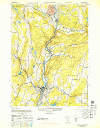 Naugatuck 1943 topographic map thumbnail