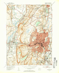 New Britain 1953 topographic map thumbnail