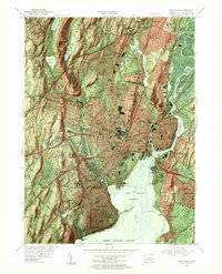 New Haven 1954 topographic map thumbnail
