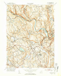 Newtown 1953 topographic map thumbnail