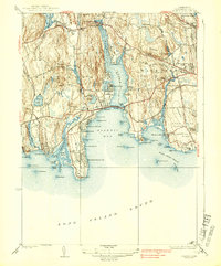 Niantic 1938 topographic map thumbnail