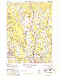 Norwalk North 1943 topographic map thumbnail