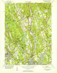 Norwalk North 1951 topographic map thumbnail