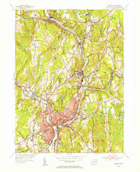Norwich 1954 topographic map thumbnail