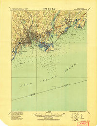 Bridgeport 1920 topographic map thumbnail