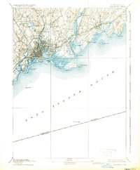 Bridgeport 1893 topographic map thumbnail