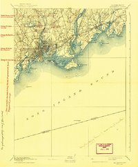 Bridgeport 1893 topographic map thumbnail
