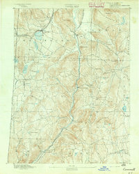 Cornwall 1892 topographic map thumbnail