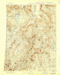 Cornwall 1893 topographic map thumbnail